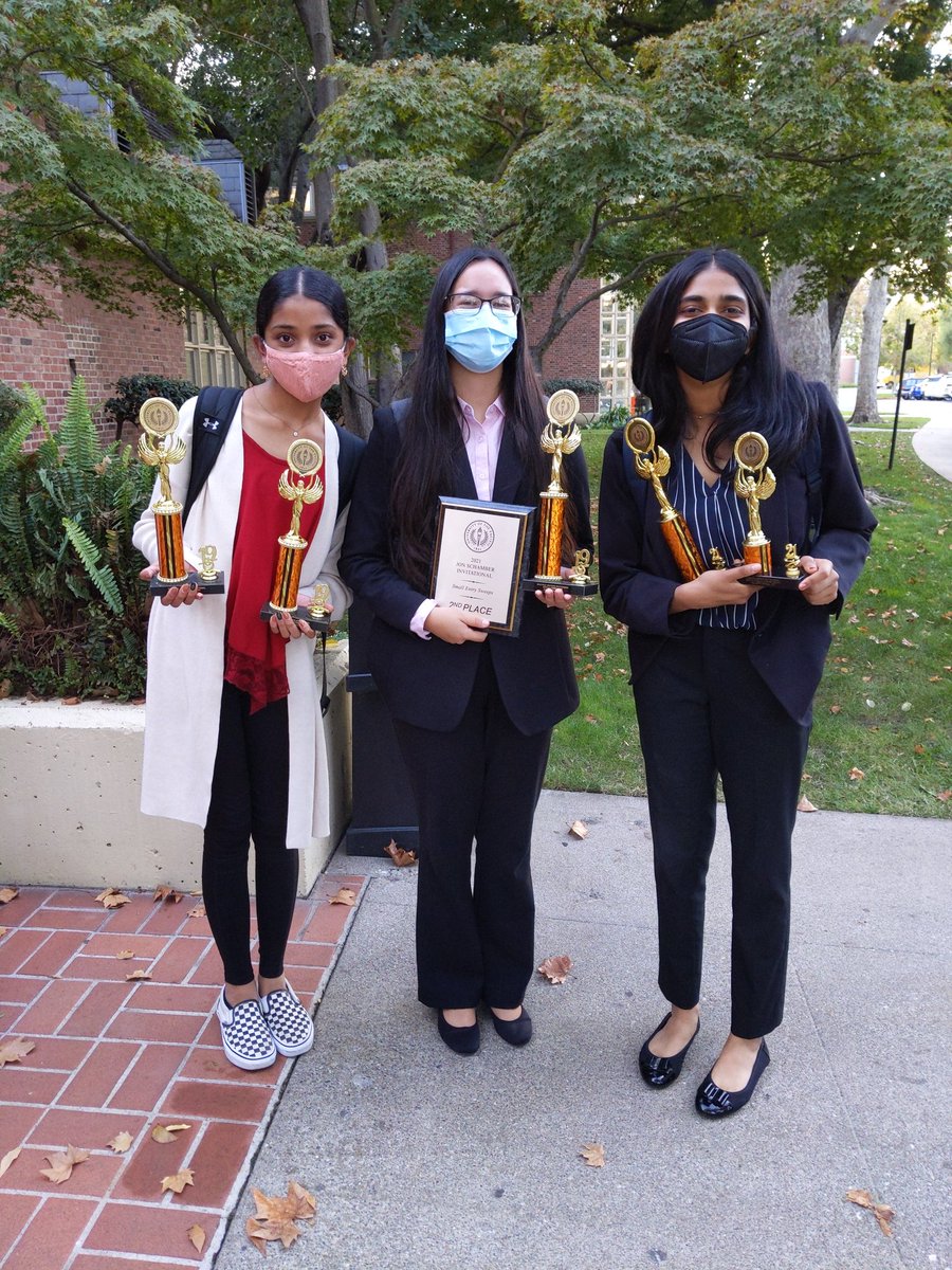 ms_lscott's tweet photo. Congratulate the 2021 UOP Invitational small entry runners up! Three tournament champions, one highest speaker points, and two TOC bids. Guest job, speech and debaters!!! https://t.co/Q7d1m3fvPn