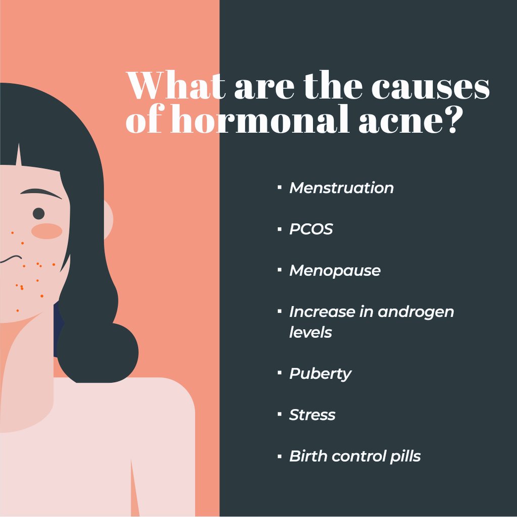 Do you all know about hormonal acne 🤔??

#Hormonalacne is caused by a several fluctuation on hormones in one's body due to reasons like puberty ,menstruation , PCOS, menopause and other factors

#PrettianMy #RecommendedBySkinSpecialists