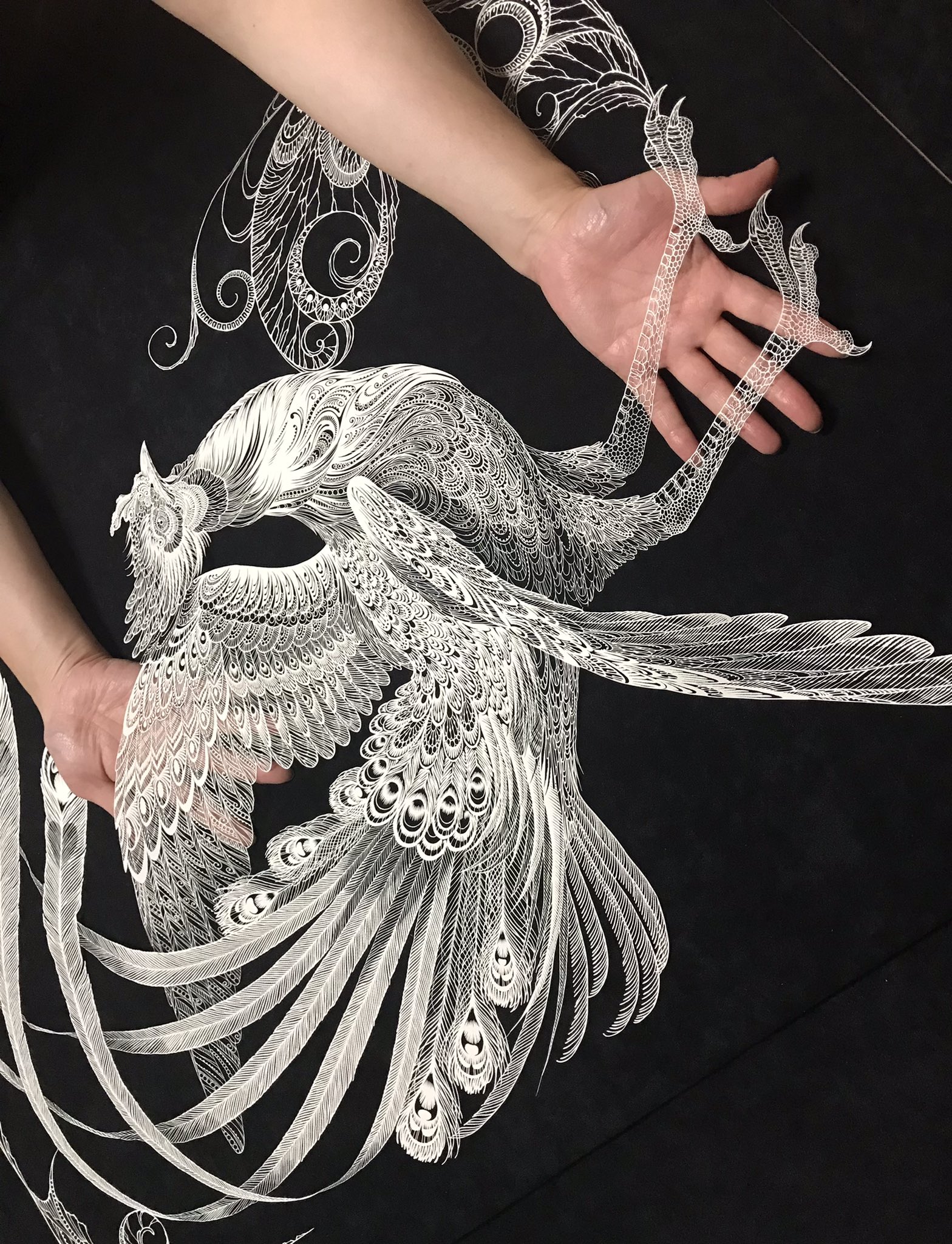イラストオーダー、切り絵オーダー N様専用_オーダー切り絵 | 切り絵 nowana