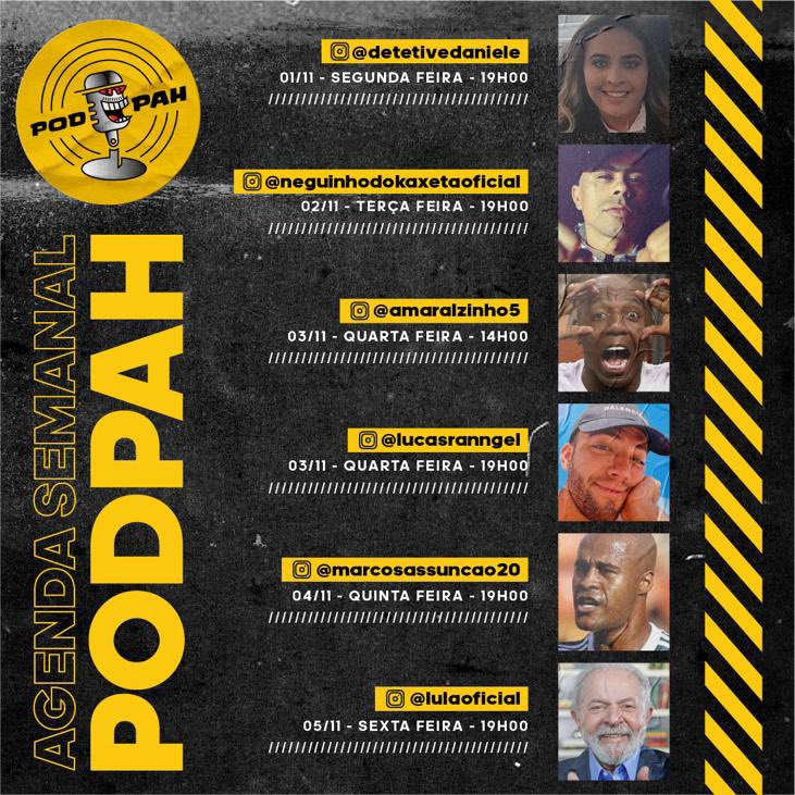 Podpah's tweet photo. Vamo pra mais uma semana? 💛 https://t.co/d6WzBafyIW