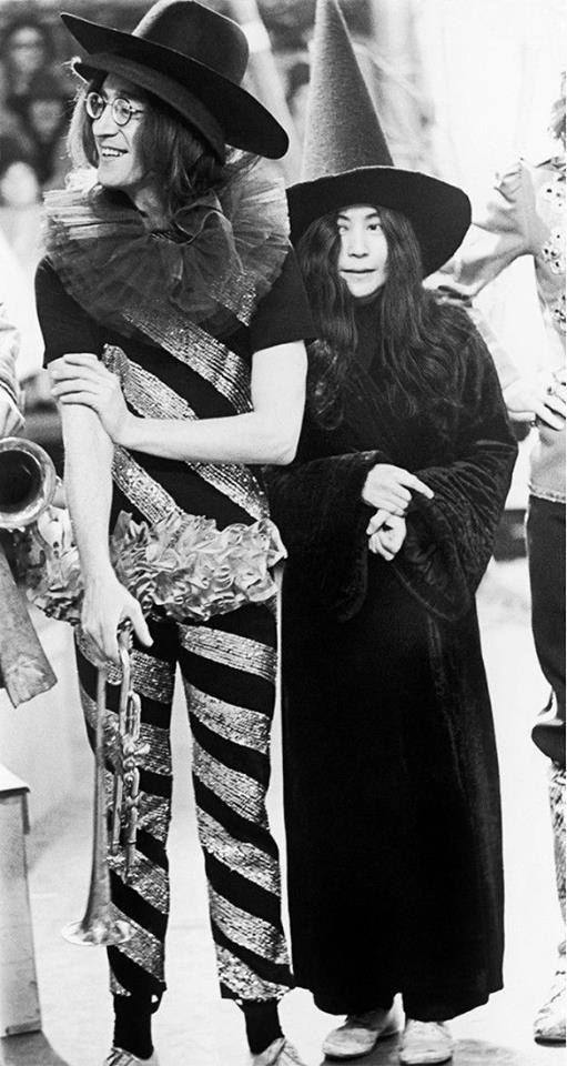 johnlennon's tweet photo. Happy Halloween! https://t.co/YN7HIuHbb6