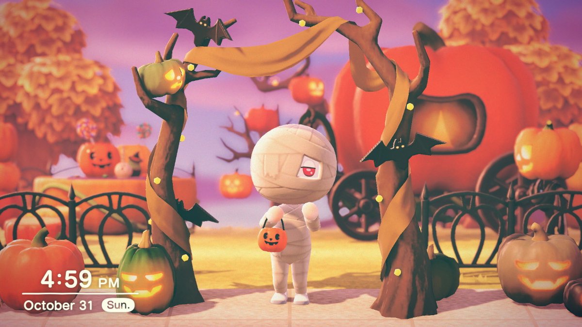 berydactyl's tweet photo. happy halloween! #AnimalCrossing #ACNH #NintendoSwitch https://t.co/6Pi8fdvpgN