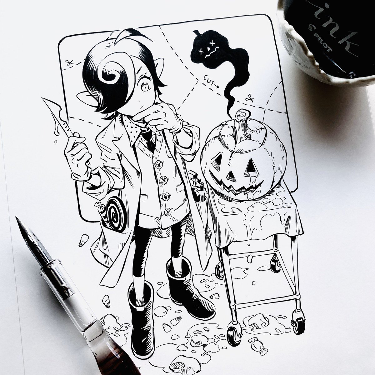 halloween inks from 2019~🎃🎃🎃 