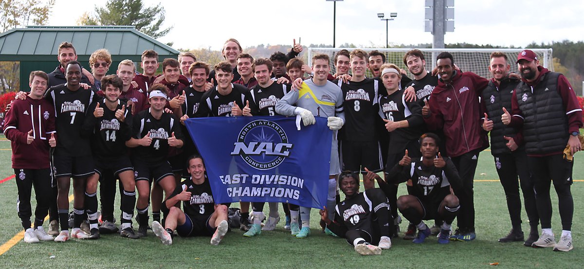 UMFathletics's tweet photo. MSOC | @UMFMensSoccer downs Husson for the first time since 2015, winning NAC East Division title and earning first trip to @nacathletics tourney championship game in program history.
#UMFBeaverPride

Read ➡️ https://t.co/rTfFmUoxO5 https://t.co/1QZozWywgB