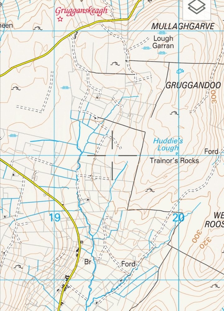 CiarnMacMurchai's tweet photo. An Chíob - a boggy area at the source of the Ghann River in the townland of Cleomack, Clonduff. @CiaranDunbar @gowardsower @placenamesni @Beirneach https://t.co/GDZZdhlXgF