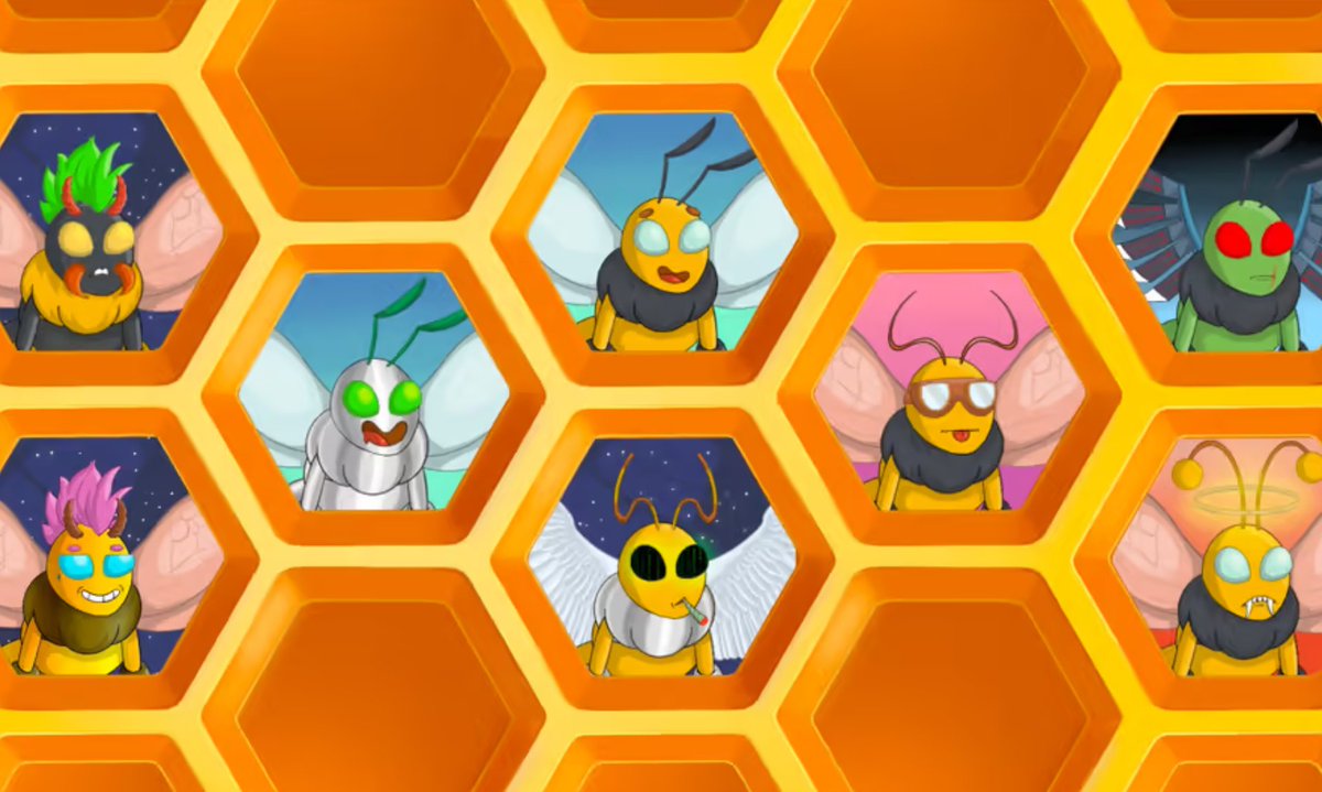NFTSchedule's tweet photo. 🐝 BuzzClub 🐝

ℹ️ Adopt a real bee with an NFT

🔢 2,970 pieces
🐦 @BuzzClubNFT
📅 2 Nov @ 7:30pm UTC
💵 0.25 SOL

👉 More info: https://t.co/h9eugGCZR3

#NFT #NFTschedule #NFTs #NFTdrop https://t.co/GCQGALFDPR
