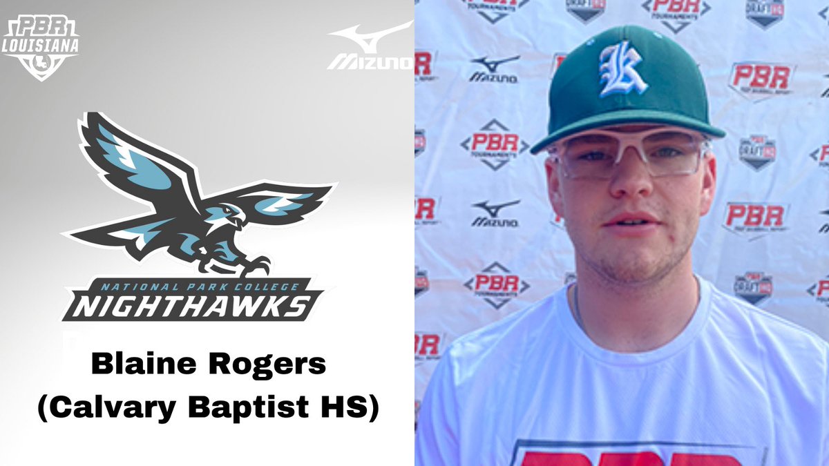 Congratulations to 2022 Blaine Rogers (Calvary Baptist H.S.) on his commitment to National Park College.  #BeSeen

<a href="/prepbaseball/">Prep Baseball</a>