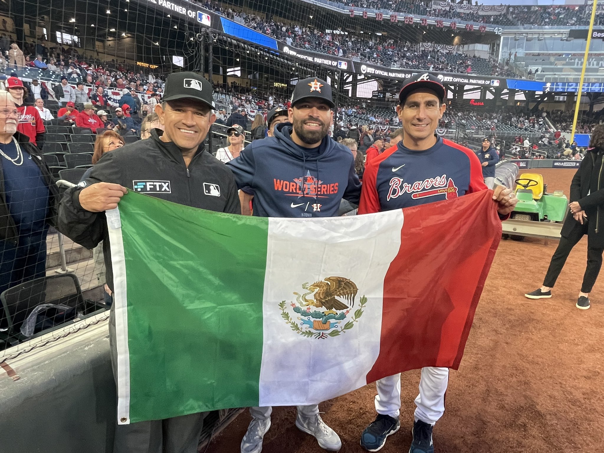Jose de Jesus Ortiz on X: Here are 3 Mexicans participating in this  #WorldSeries, umpire Alfonso Marquez of Zacatecas, Astros RHP Jose Urquidy  of Sinaloa, & #Braves assistant hitting coach Bobby Magallanes