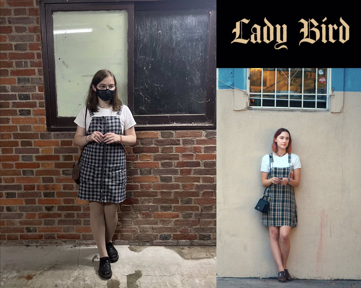 HARTFlELD's tweet photo. Lady Bird, is that your given name?
Yeah.
Why is it in quotes?
I gave it to myself, it’s given to me by me.

Happy Halloween 😎🦇🕸🎃👻 https://t.co/D3xocAQsPC