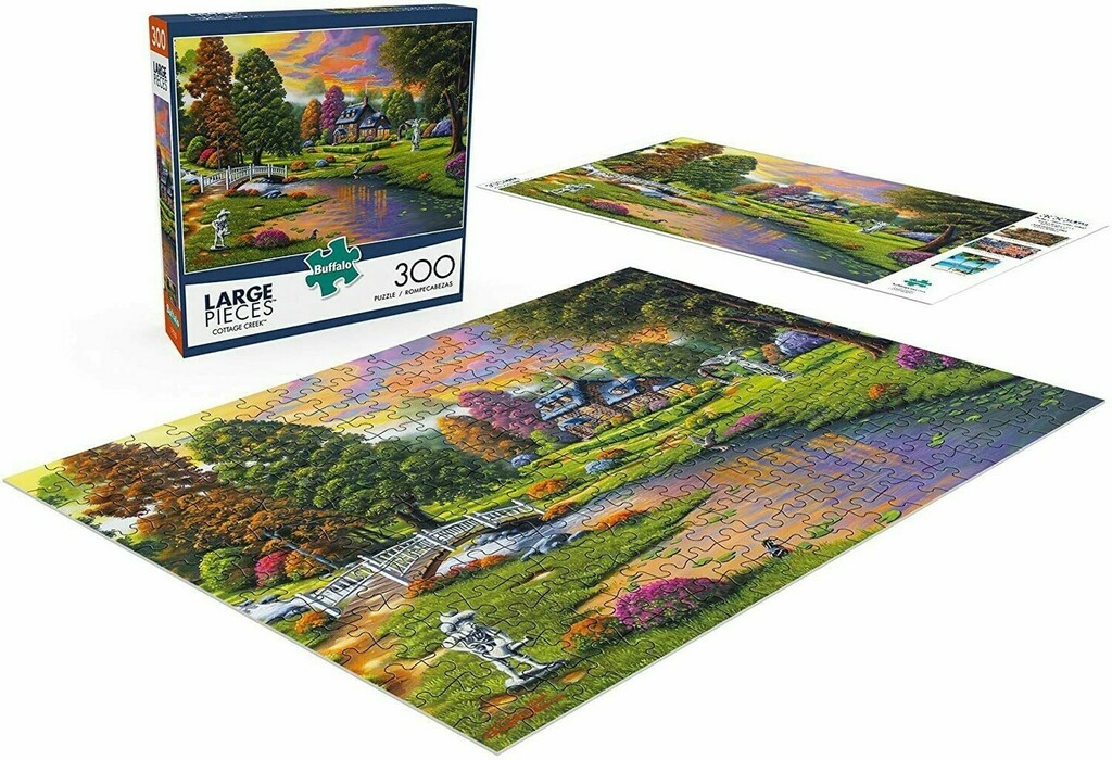 Suaviterinmodo's tweet photo. BUFFALO GAMES Cottage Creek 300 Large Piece Jigsaw Puzzle
#cottagecreek #largepiecejigsawpuzzle #puzzle #jigsawpuzzle #buffalogames #new
https://t.co/2eGwK6YiWP https://t.co/AlA8RpFy2n https://t.co/uPvtMW1IB6