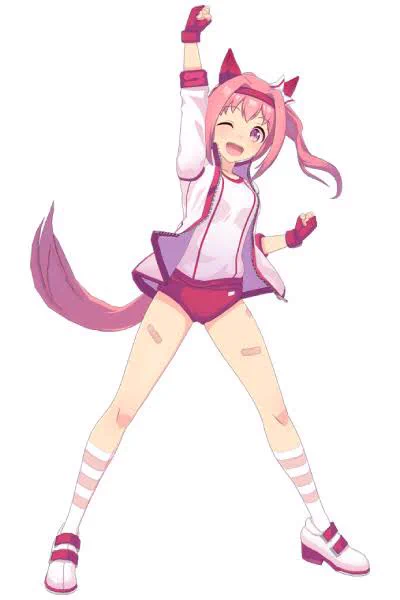 ウマ娘初心者「なるほど…ウマ娘の髪の色は元の競走馬の毛色からきてるんだな……ん?」 