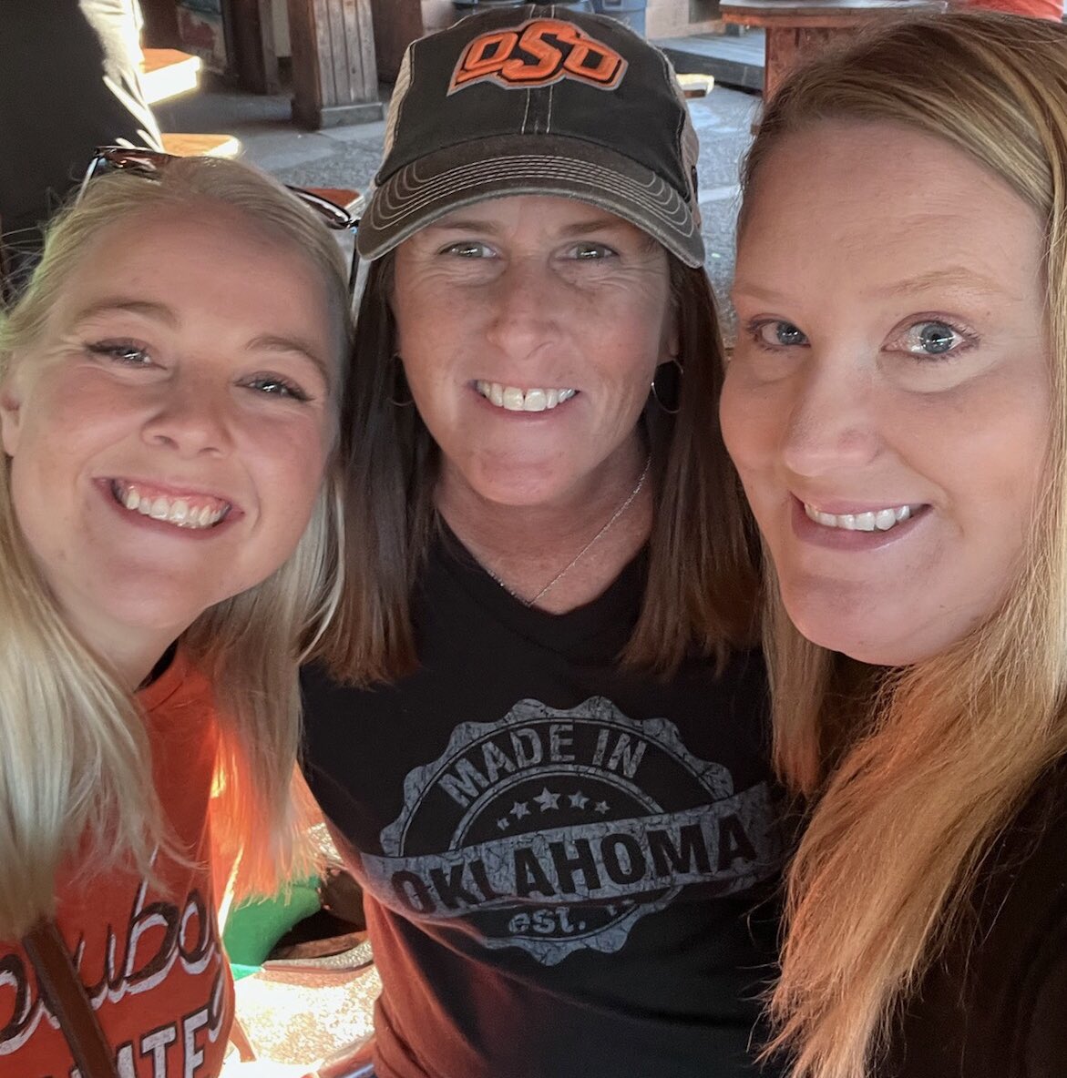 Fun Saturday in Stillwater with friends!! #GoPokes #OrangePower