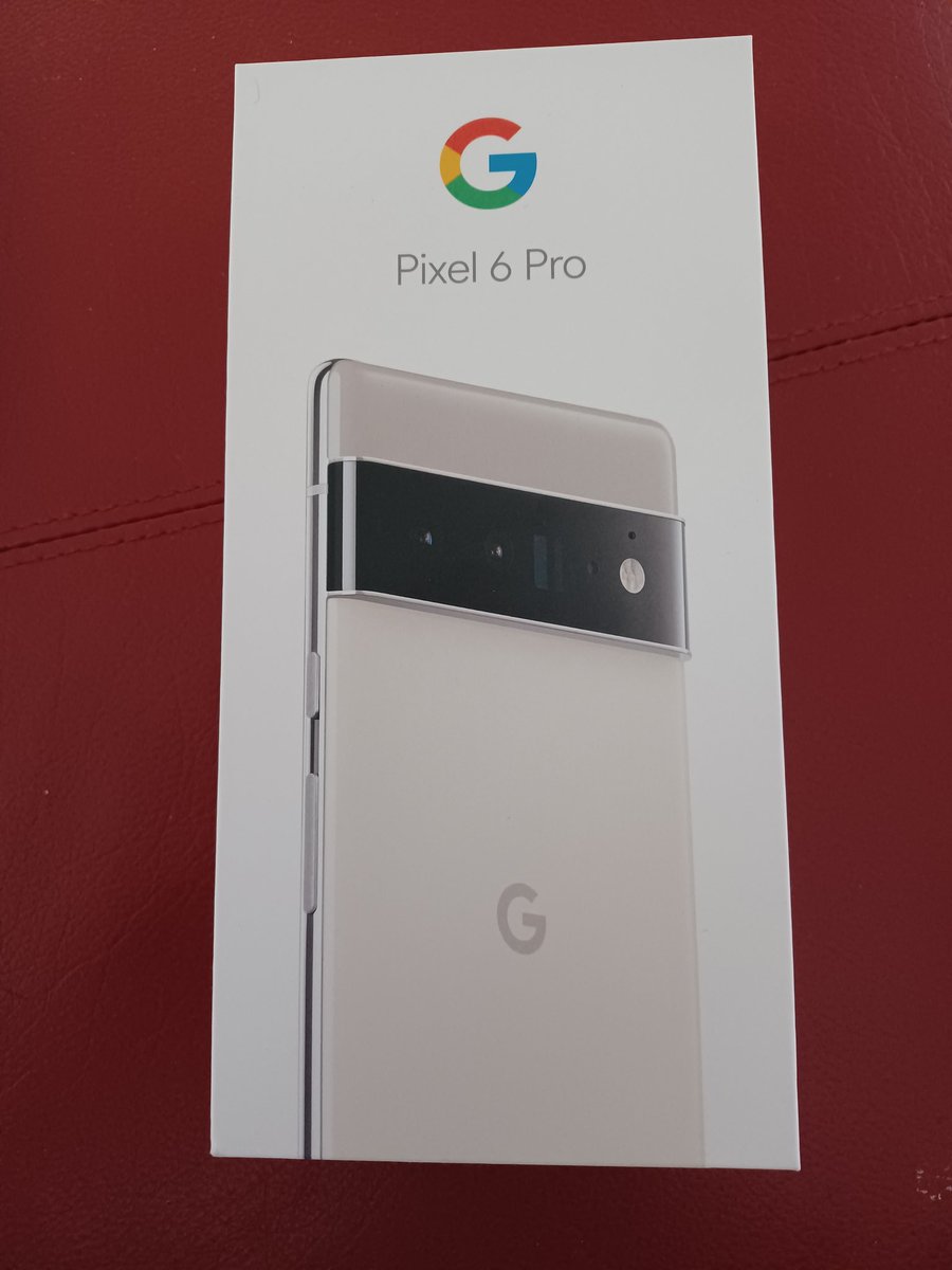 ChocoReviews's tweet image. It's here.  @madebygoogle my #Pixel6Pro #TeamPixel