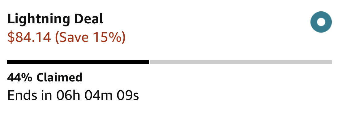 Six hours left on an Amazon Lightning Deal for the SwitchPod tripod. Lowest price all year. 

amzn.to/3mwMaXj