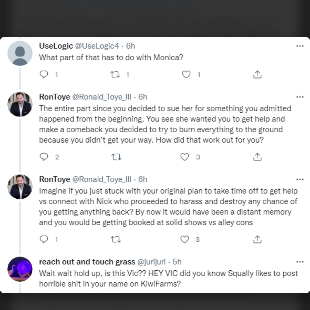 deludeddragon's tweet photo. I thinks he's finally snapped,Soye is now accusing Vic of making burner accounts to argue with him. Ronny needs to get over himself. He's obsessed https://t.co/gteaCUnd1r