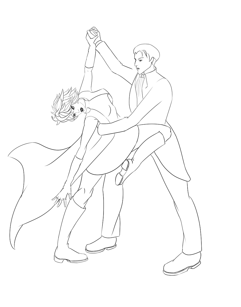 Gothic #Photoshop #digitalart #samtober2021 #Digitaldrawing #illustration #lineart pixiv.net/artworks/93841…