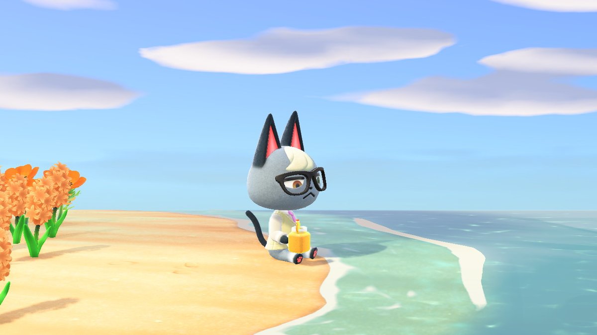 bathtubfrog's tweet photo. he just needs a moment #raymondacnh #AnimalCrossing #ACNH #NintendoSwitch https://t.co/sfwvQ0f7jQ