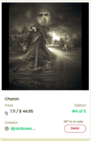 EDMrSprinkles's tweet photo. Only 4 hours left to pick up Charon, Beyond The Veil & The Gallows for low. Unsold will be burned @Daysof31 #31DoD #31DaysofDarkness @kalamint_io https://t.co/k2bgBhRuSu