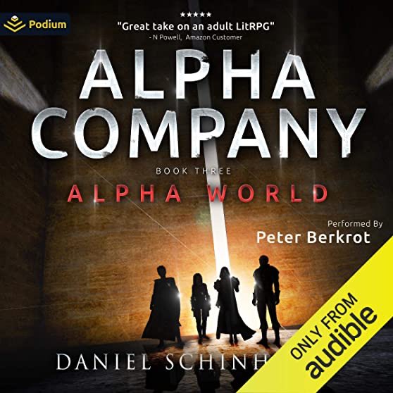 Filleklut's tweet photo. Truly love ⁦@audible_com⁩ &amp; really love #litRPG . Today’s recommendation is Alpha Company by Daniel Schinhofen. Thos is book 3 in the Alpha World series’s. https://t.co/PcyzTZujvr https://t.co/3QDdxfyFbB