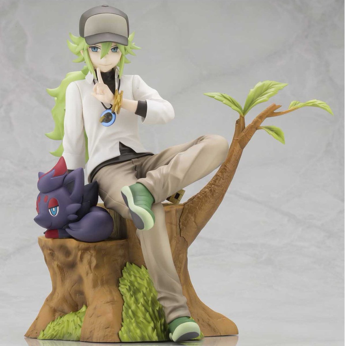 Pokemon_Figures's tweet photo. Kotobukiya N &amp; Zorua Figure https://t.co/bfxgTRKfbf