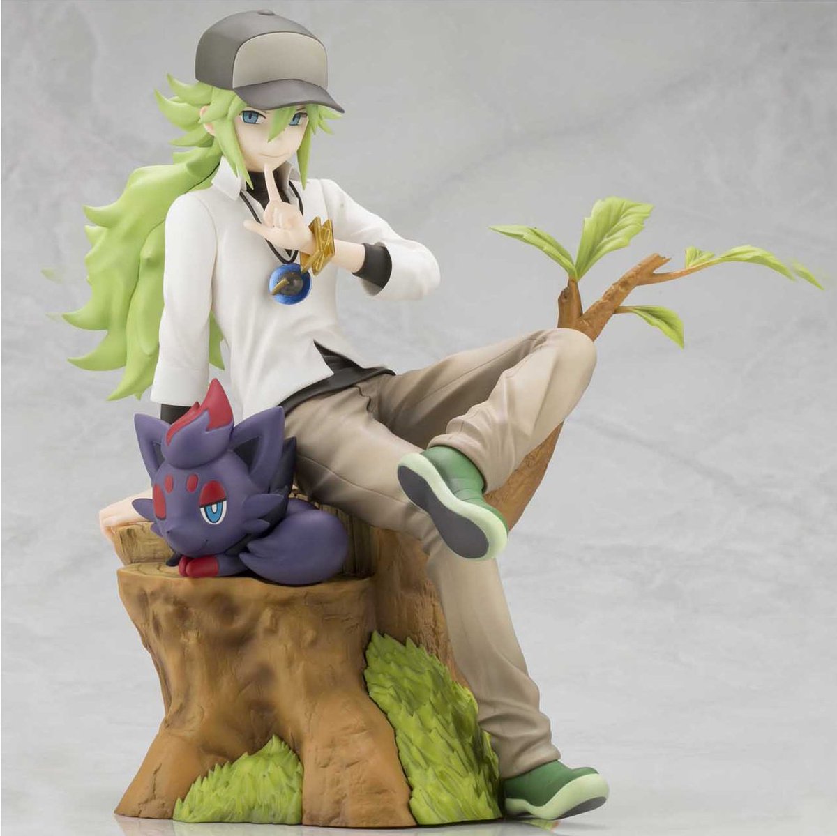 Pokemon_Figures's tweet photo. Kotobukiya N &amp; Zorua Figure https://t.co/bfxgTRKfbf