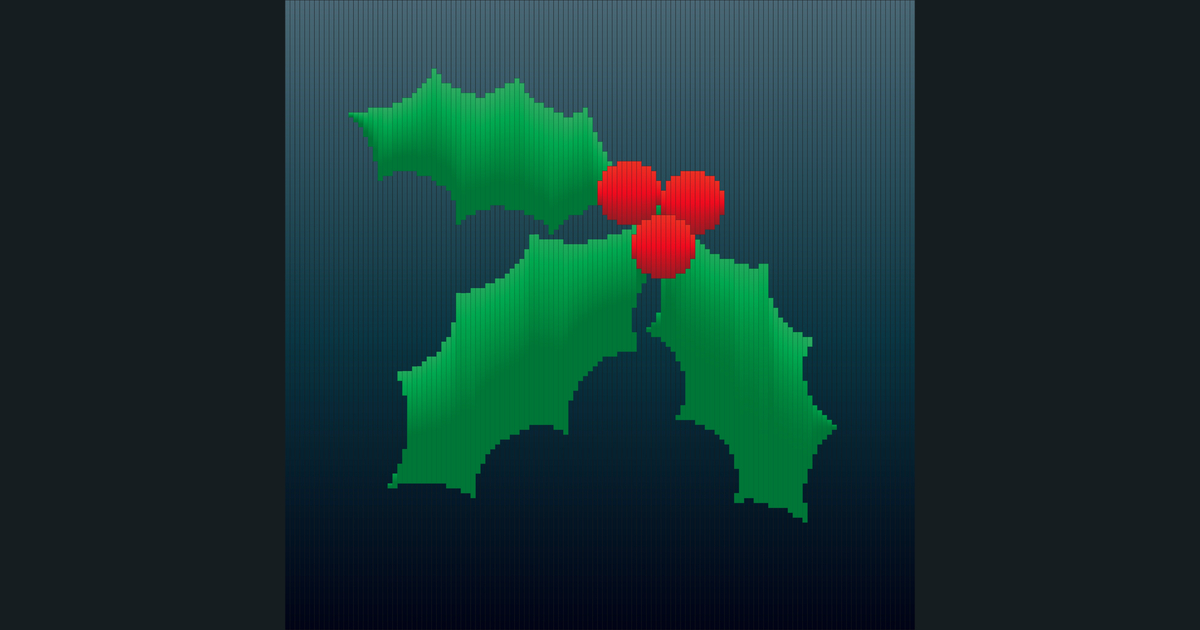 Latest Vector <a href="/VectorStock/">VectorStock</a> christmas holly in stripes #VectorStock vs2.page.link/M1oY