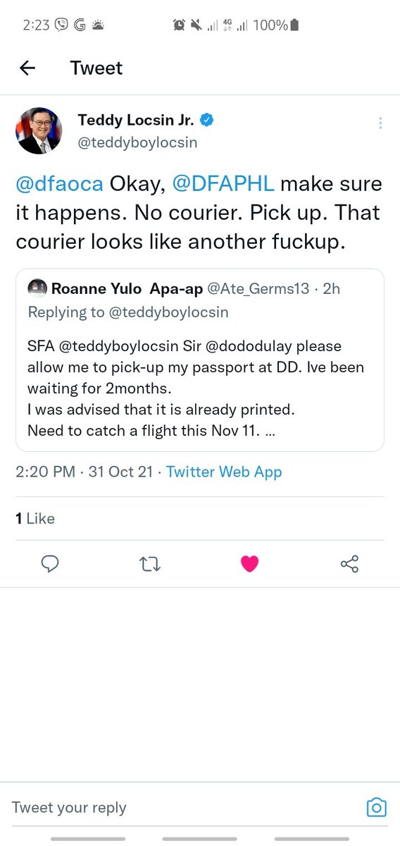 Ate_Germs13's tweet photo. @DFAPHL Please respond to my DM. I am running out of time. PLEASE 🙏😭🥲 https://t.co/nIt5dwNEeZ