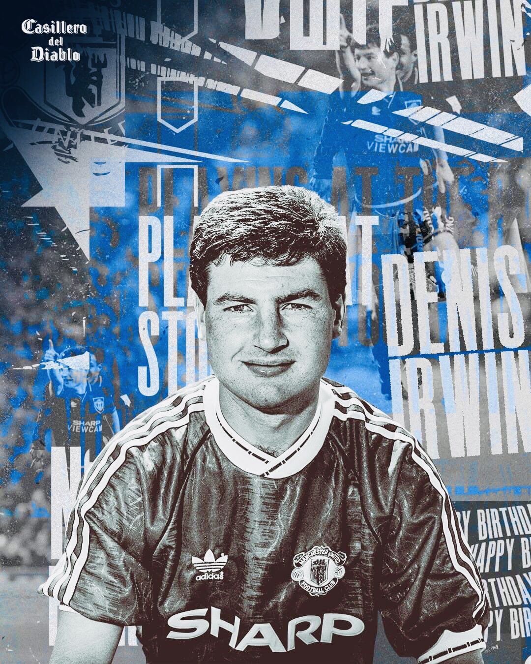 Manchester United !!!
Happy birthday to a legend of the club, Denis Irwin! 