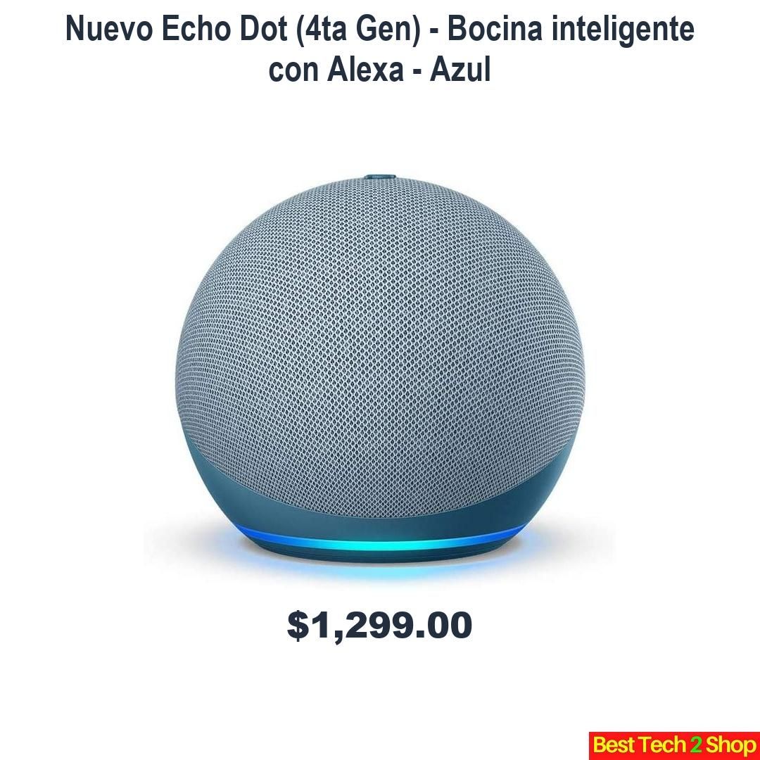BestTech2Shop's tweet photo. Nuevo Echo Dot (4ta Gen) - Bocina inteligente con Alexa - Azul https://t.co/LEc1HNDcDZ
#mexico #mexicocity https://t.co/BZ6UrTGnsA