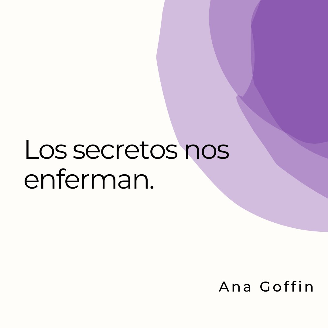 Habla. 
#AnaGoffin #TeEscucho