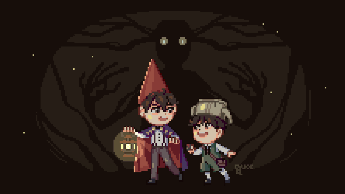 _qquoe's tweet photo. 🍂 into the unknown 

#otgw #pixelart  #ドット絵 https://t.co/H2Xvm6Za8F