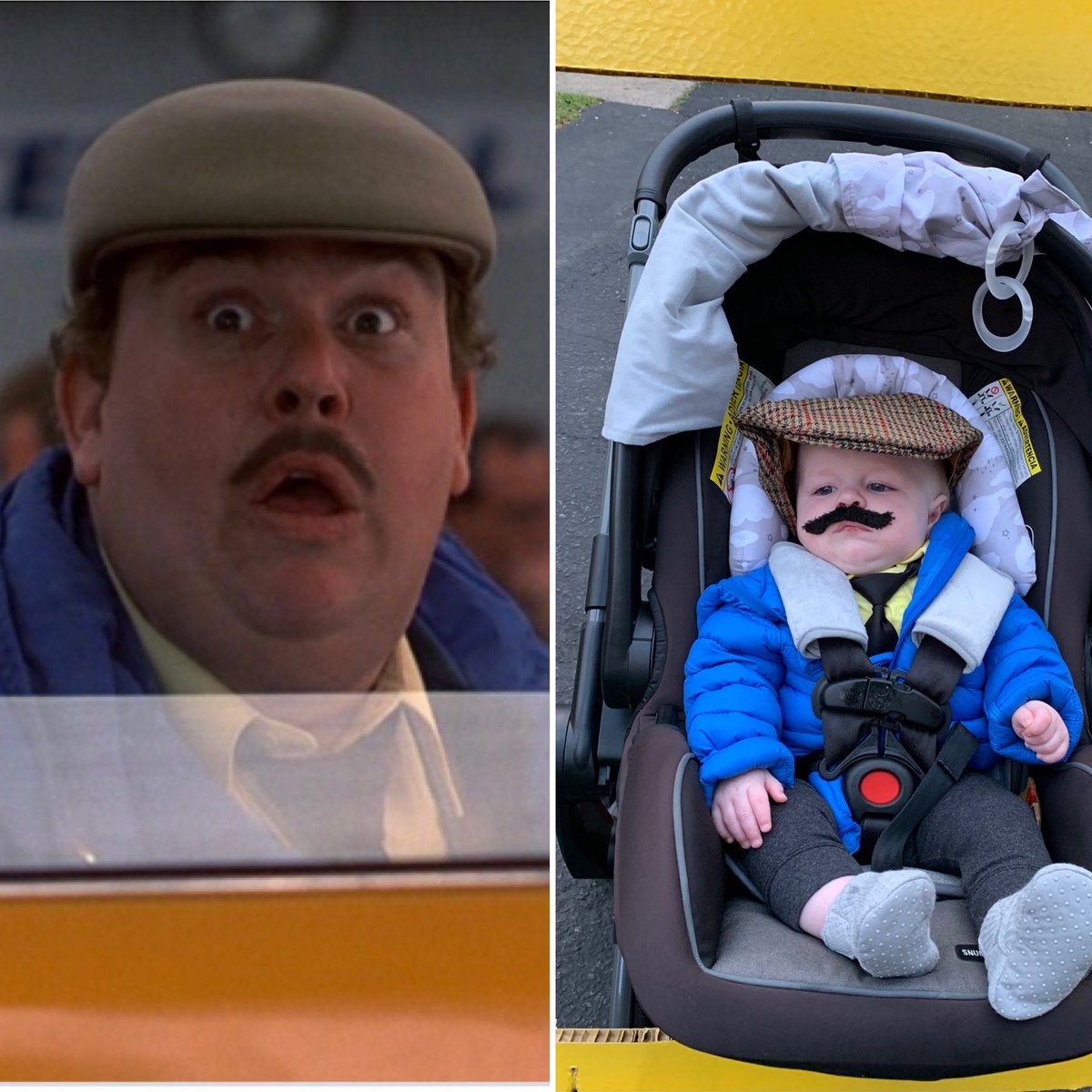 therealmrsmarsh's tweet photo. Happy Halloween, from our Del Griffith to yours 🤍🧡🤍@TheRealJenCandy https://t.co/8Ew3Hg6zPz