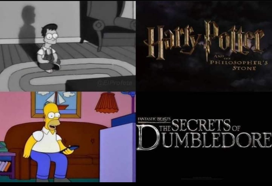 rowlinglibrary's tweet image. This meme is too good to not share it. #FantasticBeasts #TheSecretsofDumbledore