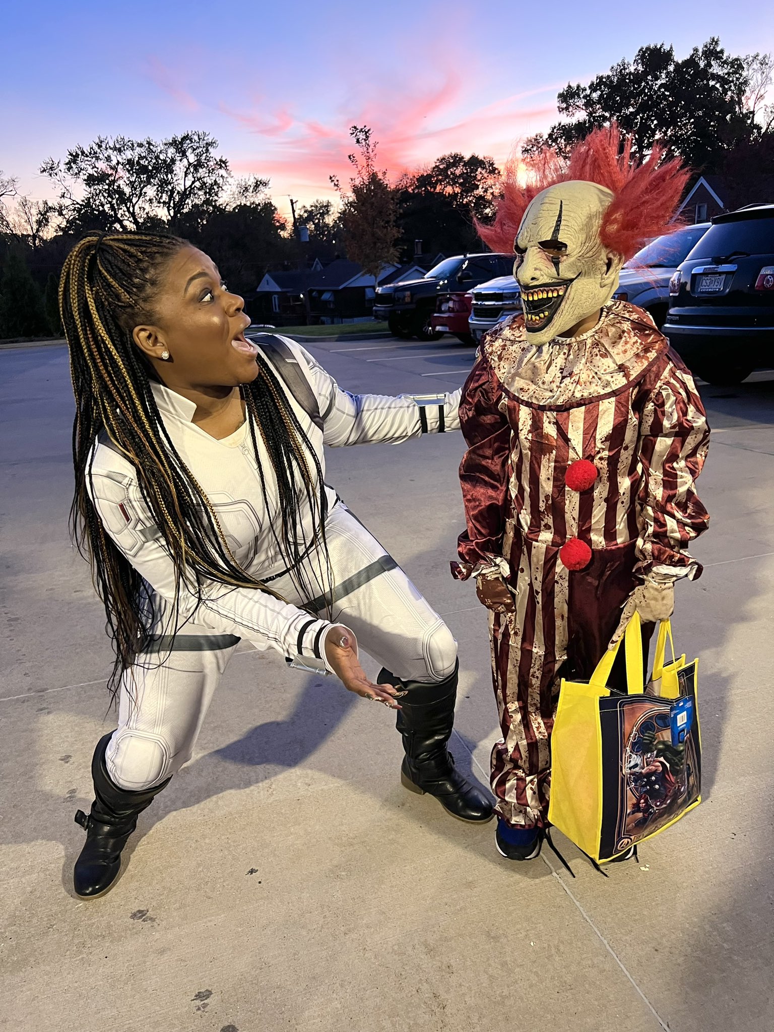 Cori Bush on Twitter "Happy Halloween St. Louis! From my nephew and