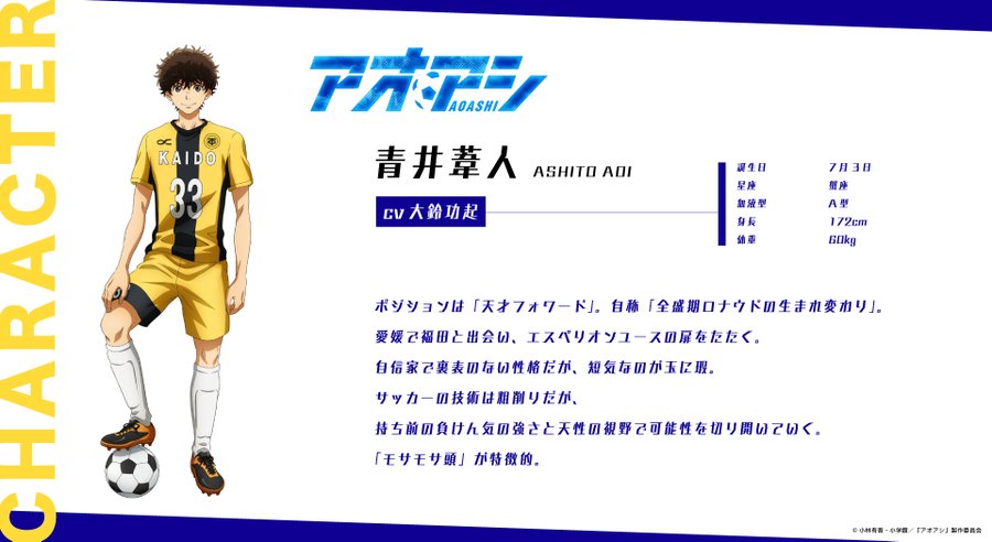 アオアシ青井アシトの覚醒はいつ 俯瞰の能力やサイドバック転向の理由についても 情報チャンネル