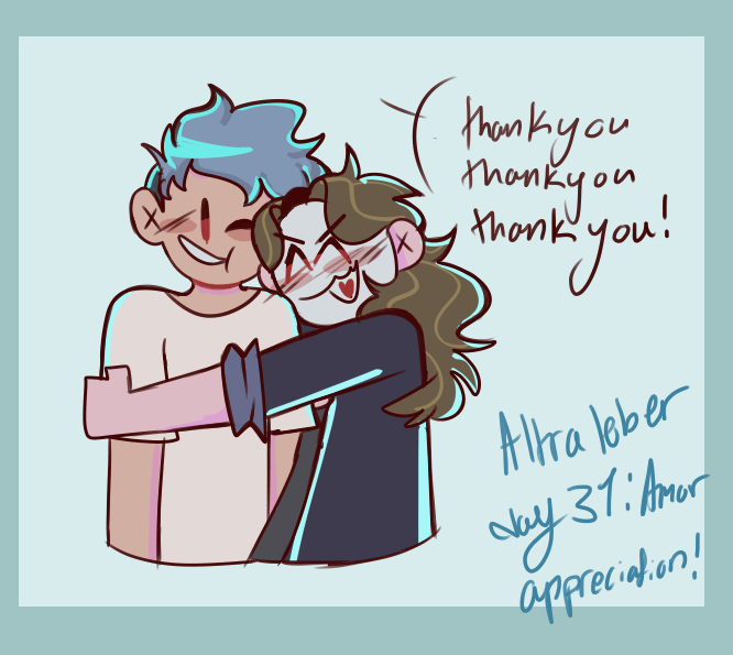 ohheyredacted's tweet photo. #Altratober day 31: @AmorAltra  appreciation! thank you amor! for giving me the inspiration to create some of my best pieces of work, for letting me meet some amazing people, and giving me something to look forward to! ur so cool and awesome! rest well king! 
#bobandbosip https://t.co/4sroxggLUz