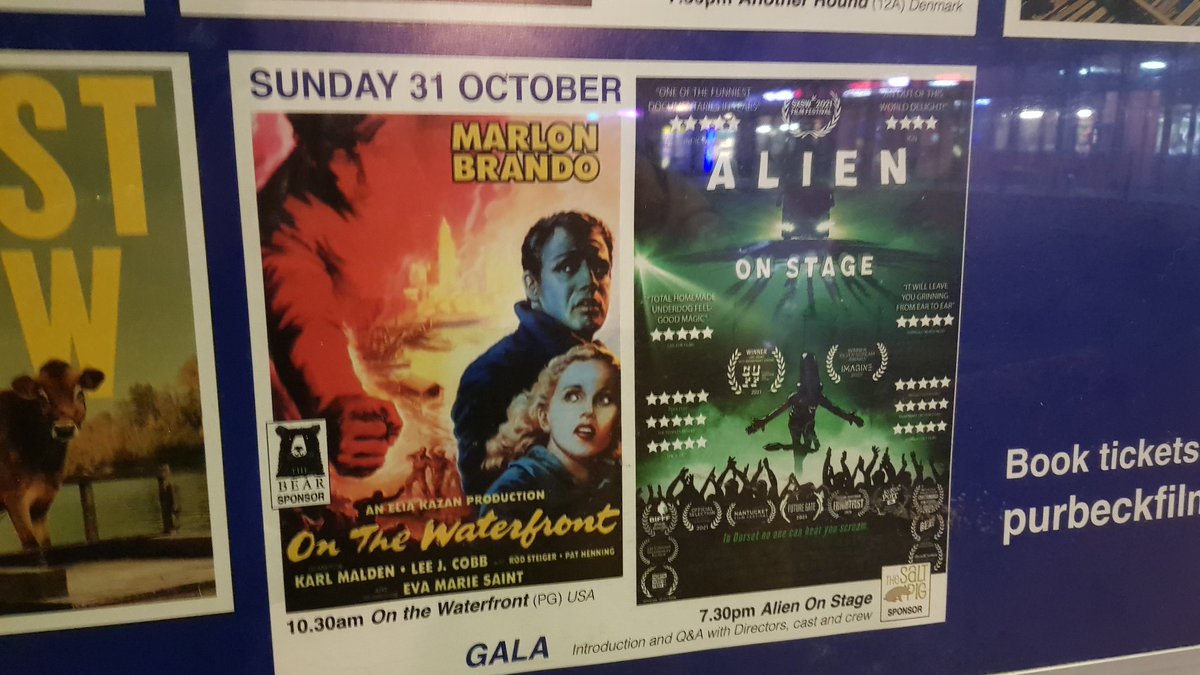 LucHayward's tweet photo. Oh you know, just chilling next to Marlon Brando 😏
#AlienOnStage #AlienOnStageDoc https://t.co/3zeMQP03Up