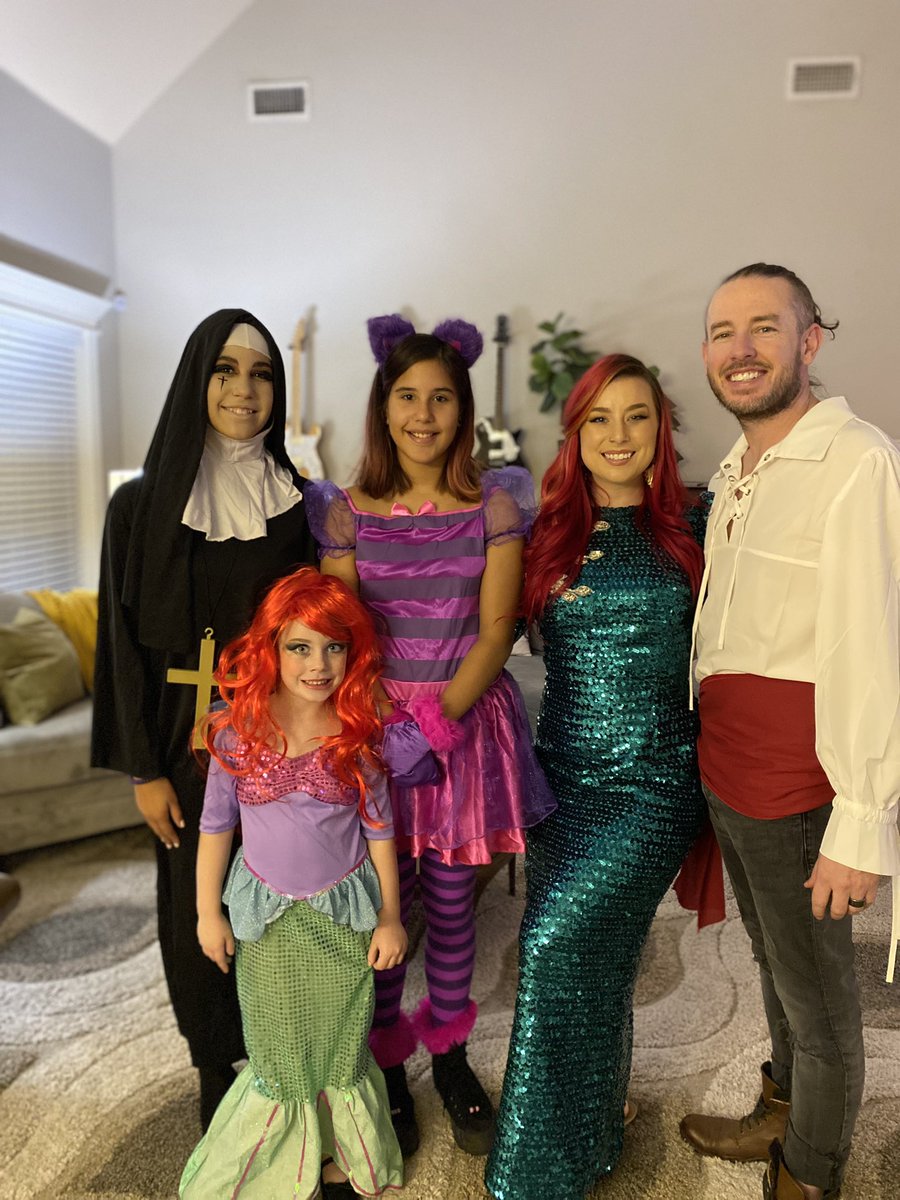 nataliecleve's tweet photo. We have an eclectic mix of costumes this year 😜 https://t.co/MDVrSiDMv9