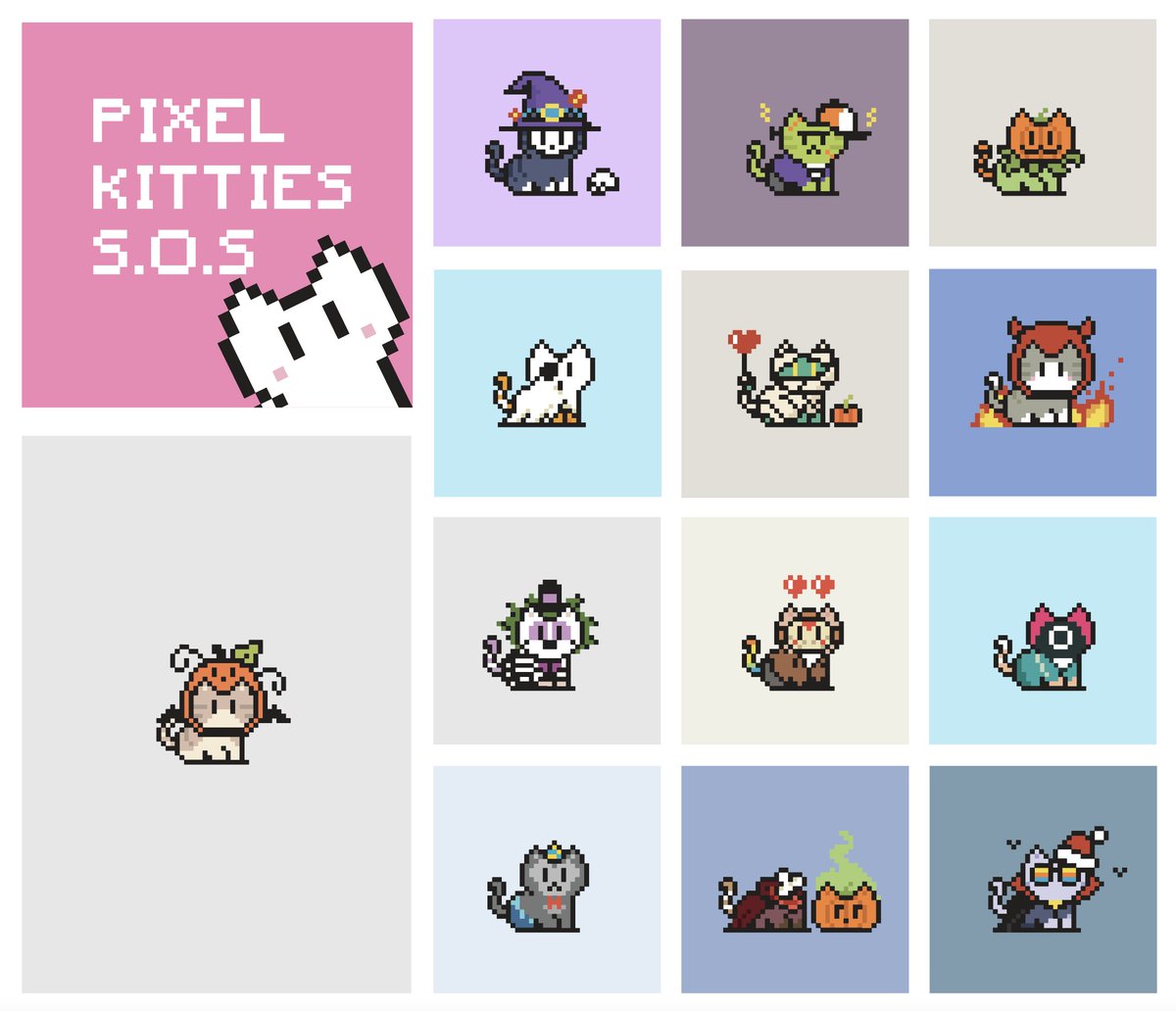 Pixel Kitties S.O.S | NFT tweet media