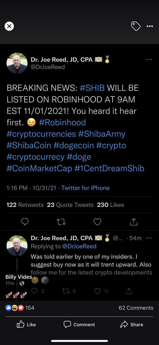 EbingerTrey's tweet photo. @ShibInform @RobinhoodApp 9am tomorrow apparently https://t.co/rKIdfjsBtz