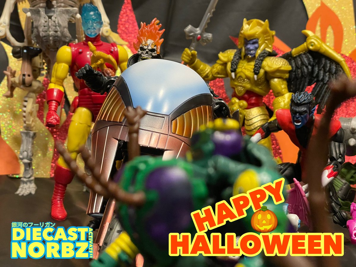 DIECAST_NORBZ's tweet photo. HAPPY HALLOWEEN out there ee’rybody!!! Remember to make it the BEST Halloween ever!🎃
#DIECASTNORBZ #diecastnorbzactivate #galactichooligan #銀河のフーリガン #transformershooligan #TOYHOOLIGAN #TransformersHooligans #トランスフォーマー #HappyHalloween #Halloween2021 https://t.co/cN3cQV0pyN