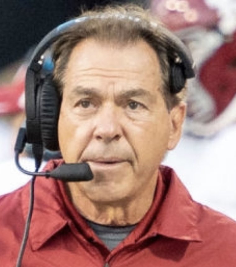 darrenrovell's tweet photo. Nick Saban turned 70 today. 

Not many people look better at 70 than they did at 45. https://t.co/IcyDLDyYlV