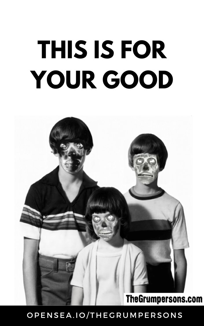 grumpersons's tweet photo. Chapter 2-10, Creepy Limited Edition. 

Exclusively at @OpenSea.  
https://t.co/cNtw4SJGRF

#OpenSeaNFT #NFT #NFTs #nftcollector #weirdNFTs #creepyNFTs #bizarreNFTs #funny #grumpersons #theylive #theylie https://t.co/uIwkl1jSLW
