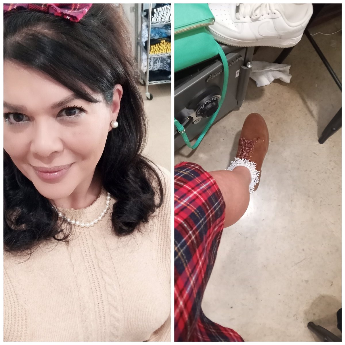 Heather Knife Chief (@knifechief13) on Twitter photo When its Oct 31st, and you volunteer <a href="/OutsidersHouse/">The Outsiders House Museum</a> , you go full Soc. I can't believe women used to do this to their hair everyday.
#hairhelmet #StayGold When its Oct 31st, and you volunteer <a href="/OutsidersHouse/">The Outsiders House Museum</a> , you go full Soc. I can't believe women used to do this to their hair everyday.
#hairhelmet #StayGold