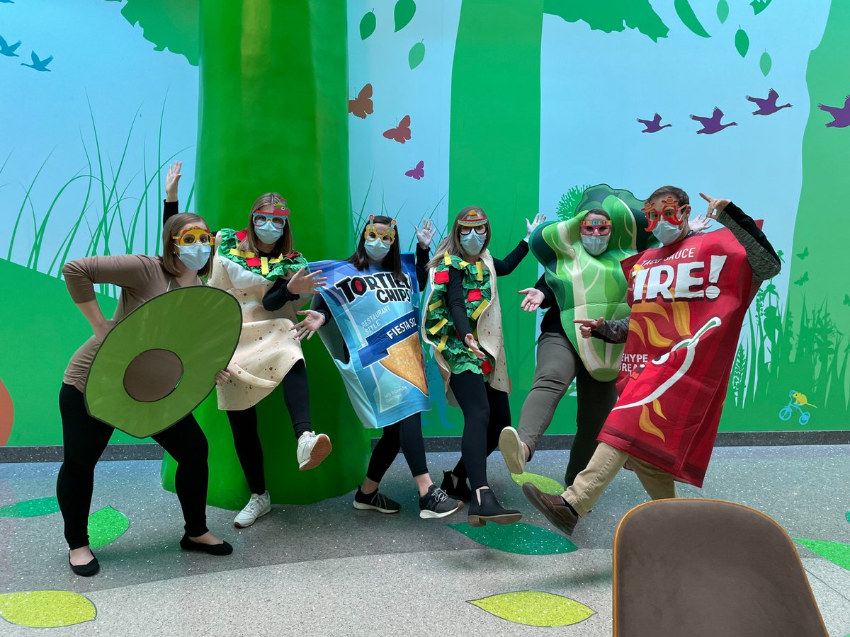 nationwidekids's tweet photo. We absolutely LOVE these #Halloween costumes! Teams across the hospital went all in to put a smile on our patients' faces. Here are just a few photos from an awesome Halloween week 🎃 https://t.co/vdi37R8XDl