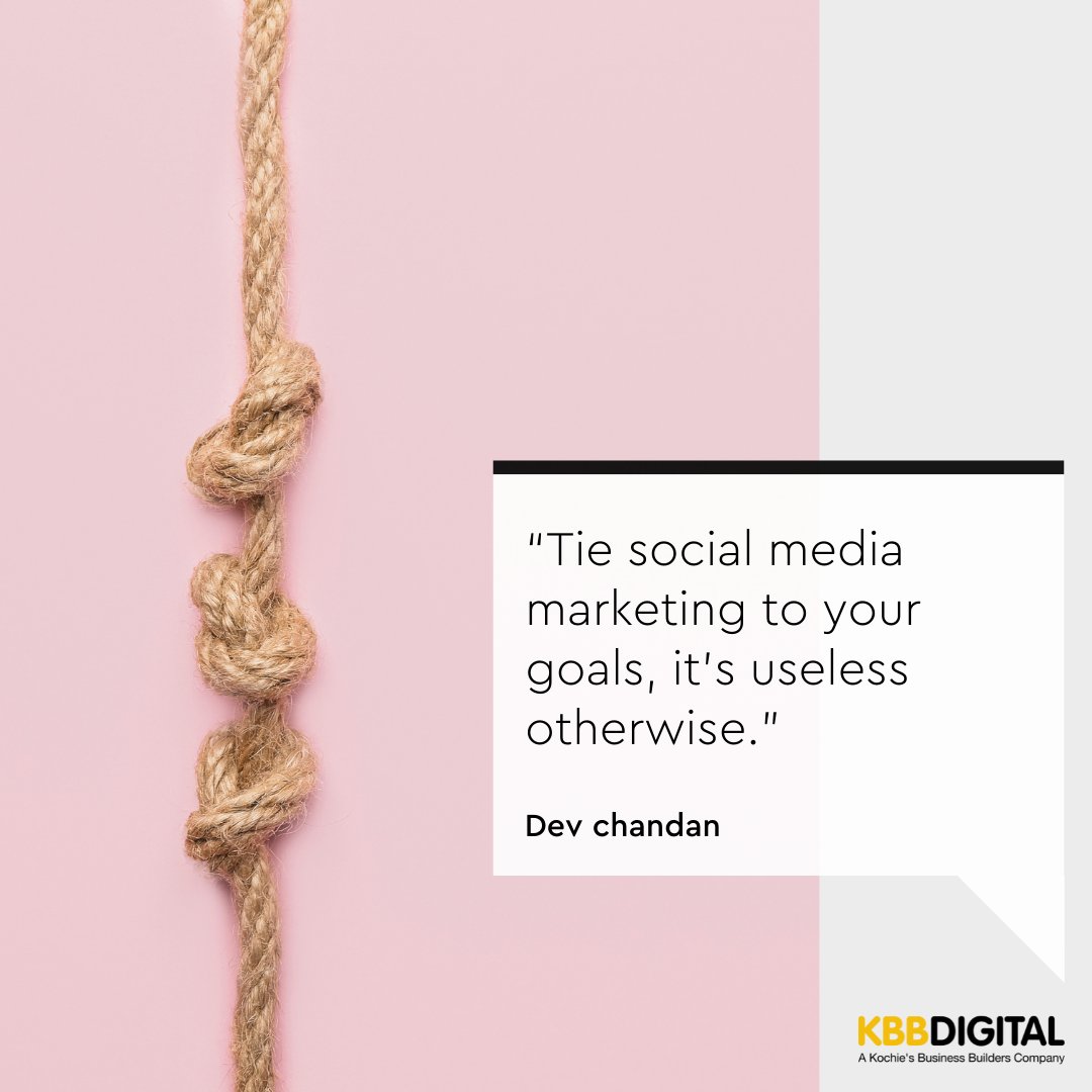kbbdigital's tweet photo. What are you trying to achieve with your social media marketing? 

Knowing why you are posting the things you are posting will help tie your social media goals to your overall business goals.

#goodbusiness #geelongbusinesses #surfcoastbusinesses #socialmediageelong https://t.co/VvK3Xkw1JR