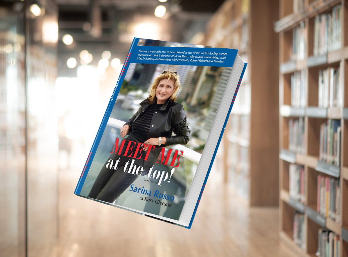 SarinaRusso's tweet photo. Meet Me at the Top was first published in 2002, but our message has more significance now that it did when it was first published. This book is an inspirational story of how I used adversity to drive success. If you have motivation, anything is achievable! 

#MeetMeAtTheTop https://t.co/NFQ8dZIcHB