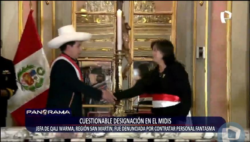PanoramaPTV's tweet photo. 🔴 #AHORA EN #PANORAMA | CUESTIONABLE DESIGNACIÓN EN EL MIDIS

Jefa de Qali Warma, Región San Martín, fue denunciada por contratar personal fantasma.

📲 Ver en directo ► https://t.co/ziBOQ6YFf5
#PanamericanaNoticias #TeCuidasMeCuidas https://t.co/bCRJgWYlib