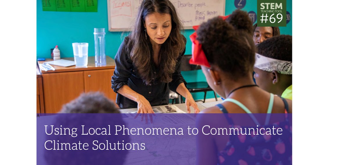 STEMTeachTools's tweet image. Climate science communication must be grounded in the real actions of local communities. stemteachingtools.org/brief/69

#ClimateLearning #ClimateCommunication #ClimateScience
