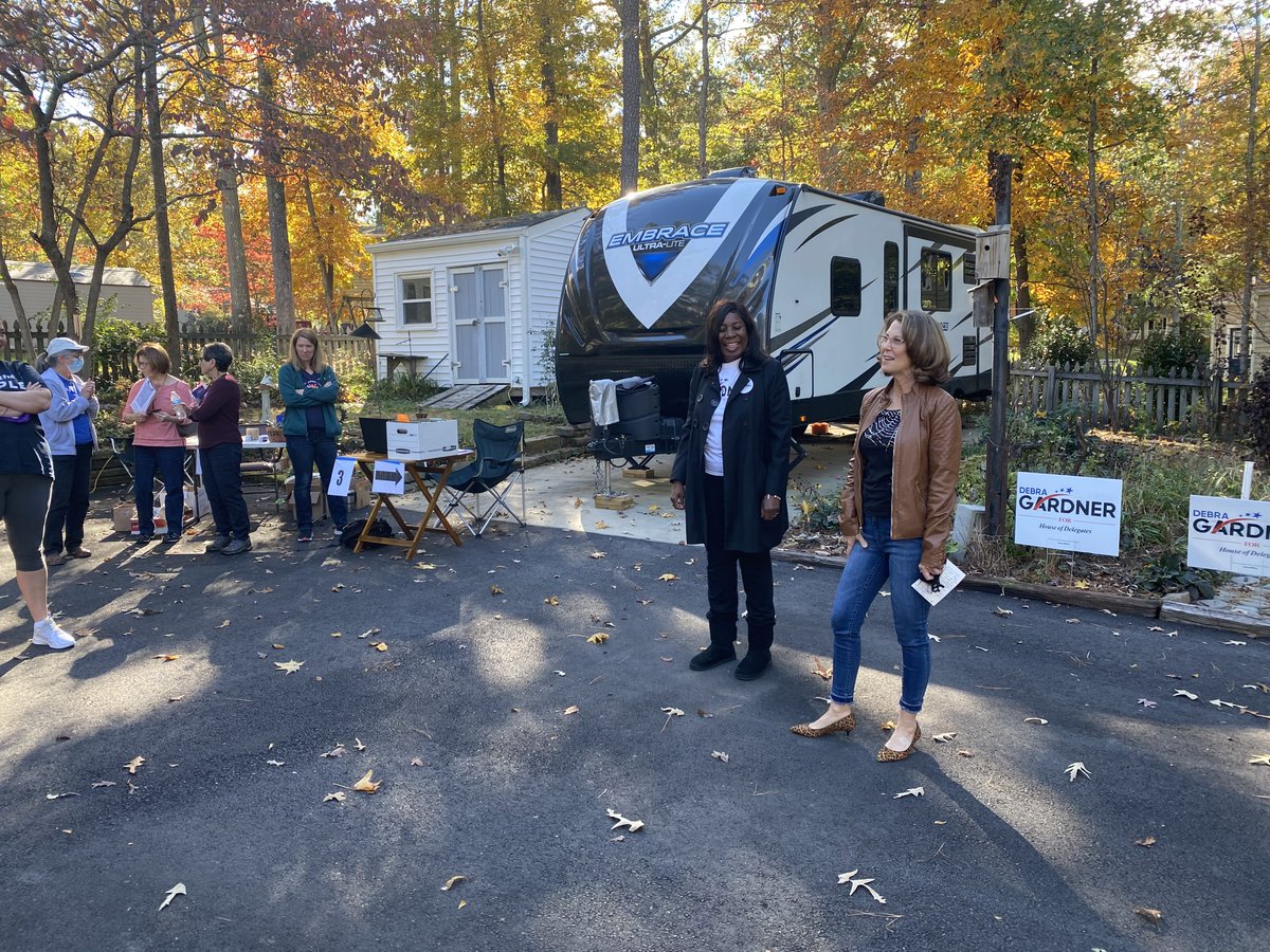 Debra4Delegate's tweet image. Thank you @PamNorthamVA for coming out and getting us FIRED UP to get out the vote today! I am proud to stand with her in the fight to bring more affordable and accessible early childhood education to our hardworking families and parents.